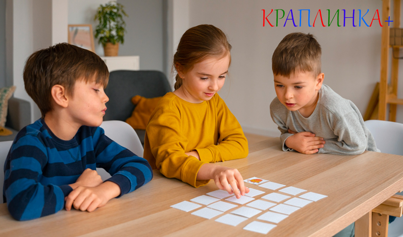 Настільні ігри розвивають логіку